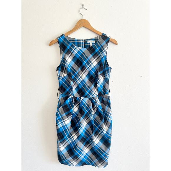 Y2K Punk Plaid Pencil Dress size 5 - Picture 1 of 8